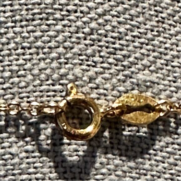 Radiance by Absolute™ Simulated Diamond Pavé Daisy Chain Necklace, 16-18” long - Picture 8 of 11